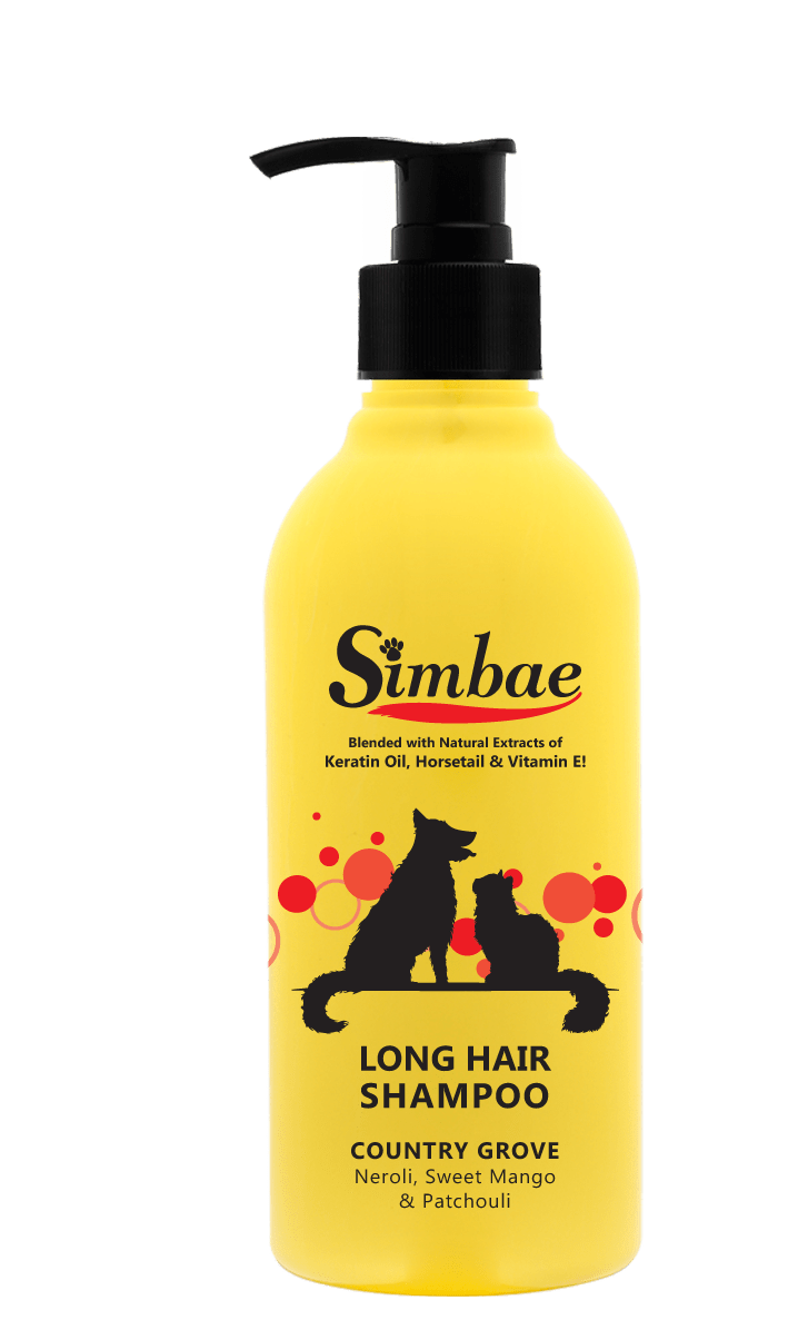 SIMBAE LONG HAIR SHAMPOO FOR DOGS AND CATS - CG