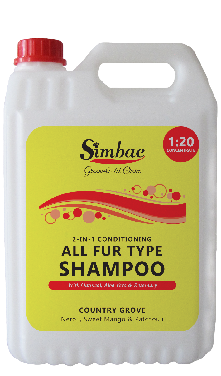 SIMBAE ALL FUR TYPE SHAMPOO AND CONDITIONER - CG