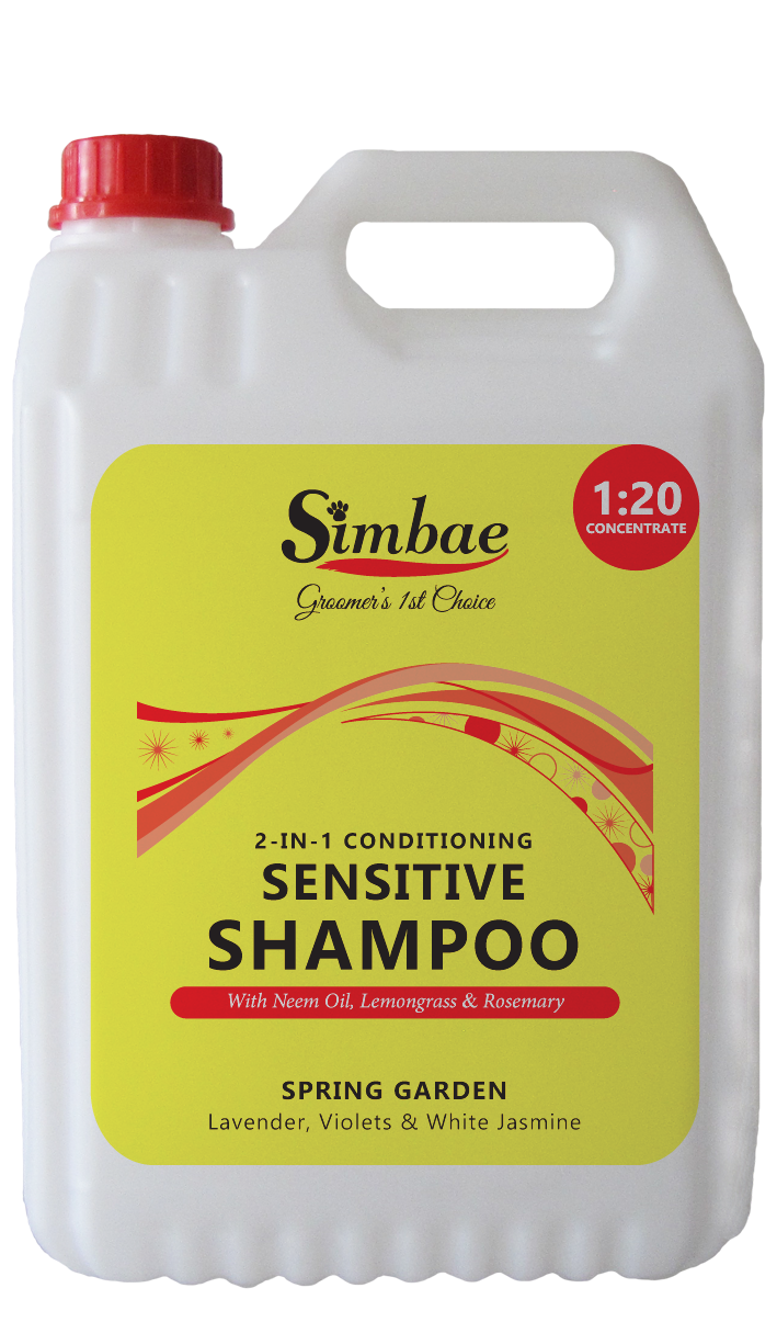 SIMBAE SENSITIVE SHAMPOO AND CONDITIONER FOR CATS AND DOGS - SG