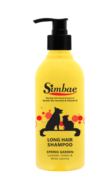 SIMBAE LONG HAIR SHAMPOO FOR DOGS AND CATS - SG
